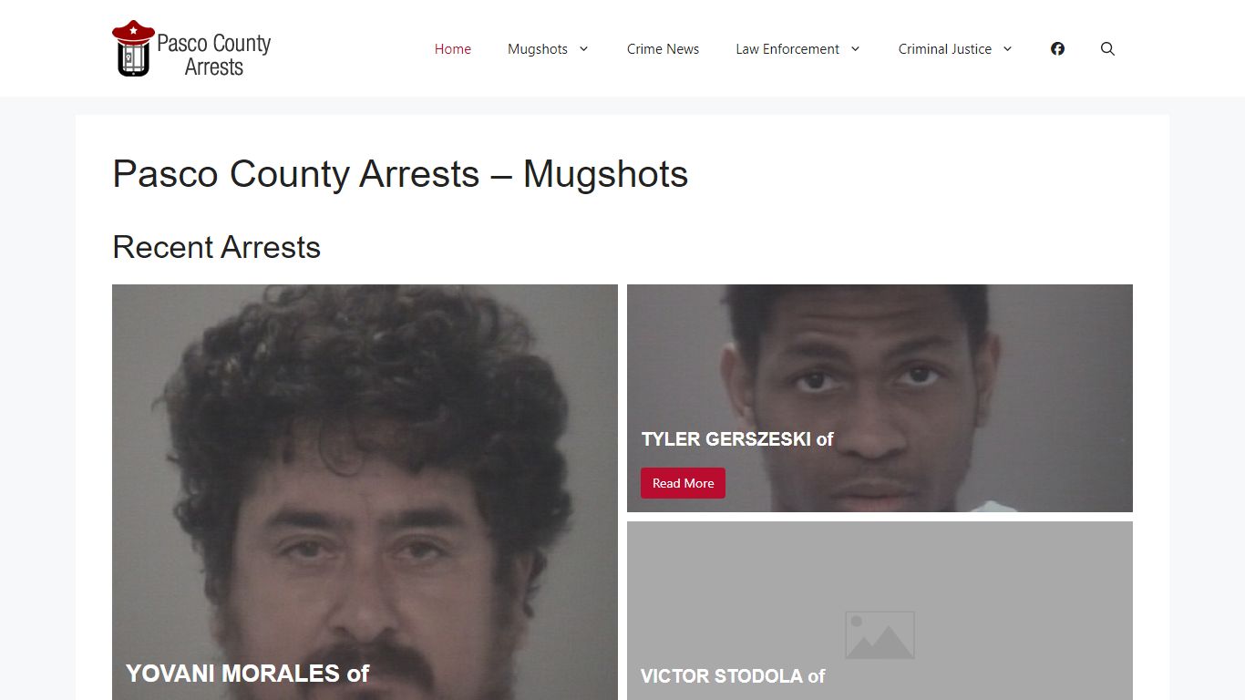 Pasco County Arrests – Mugshots - Pascocountyarrests.com